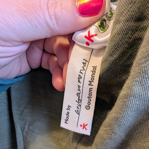 🌸 NWOT Known Supply Cadence Overall - Army 🌸 - Picture 7 of 9